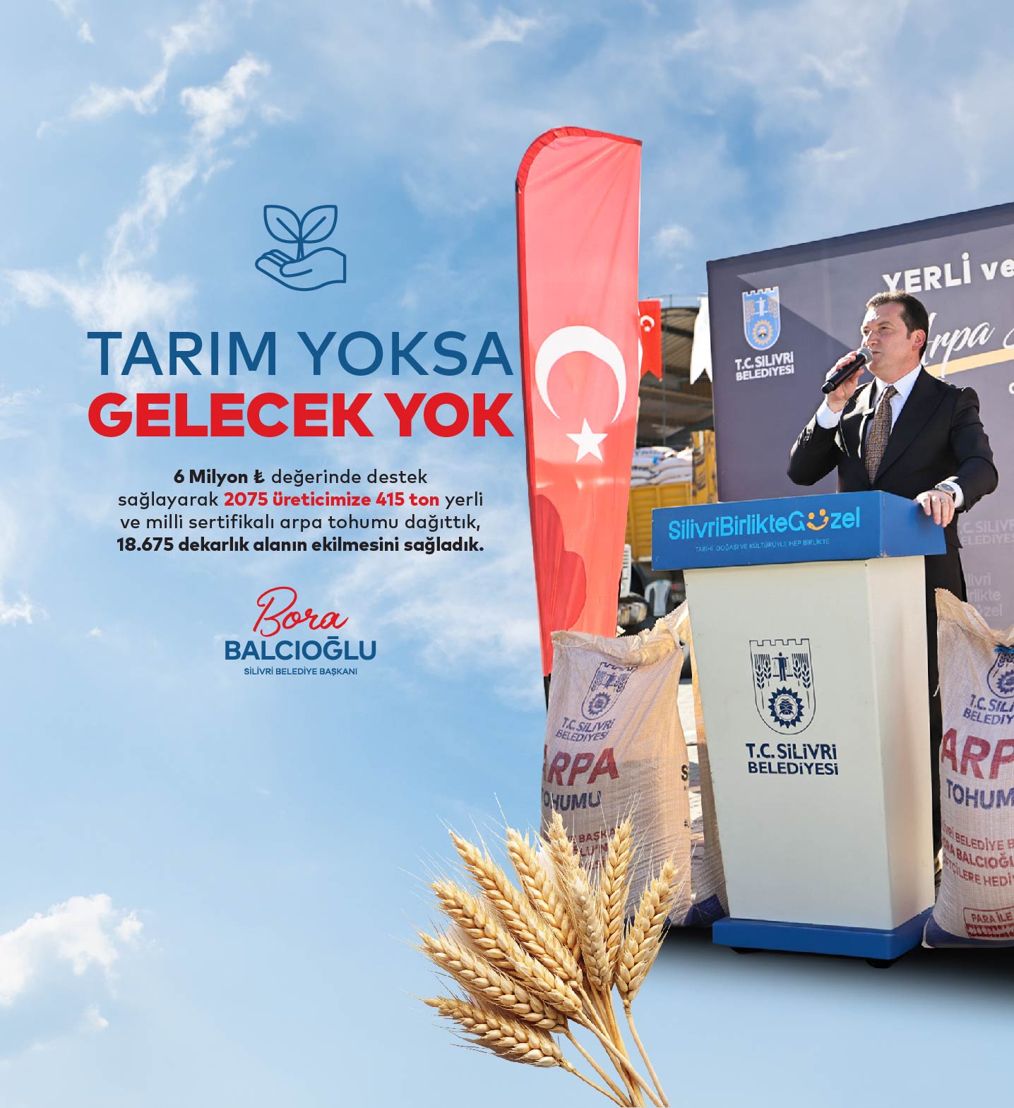 TARIM YOKSA GELECEK YOK